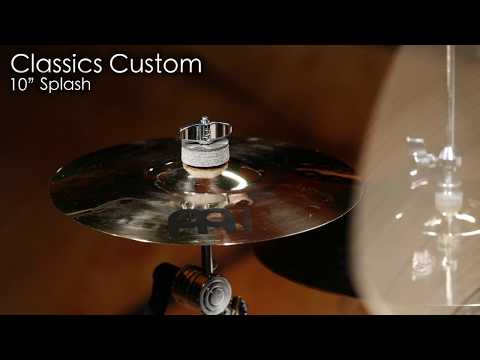 Meinl 10" Classics Custom Brilliant Splash Cymbal
