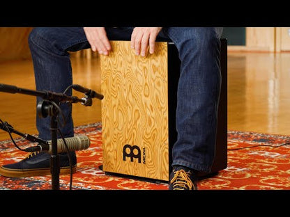 Meinl SUBCAJ6MBM Vertical Subwoofer Cajon, Makah-Burl Frontplate
