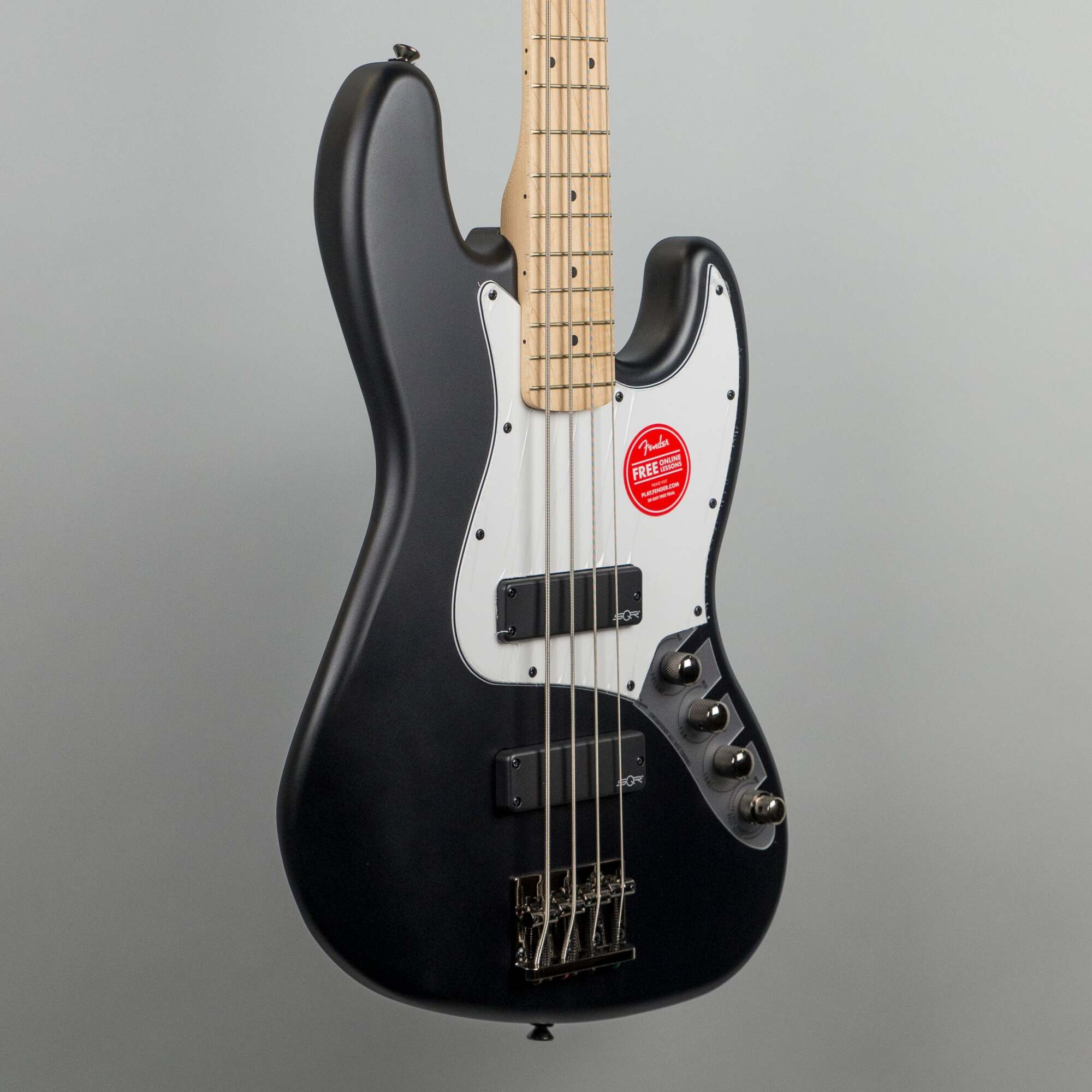 Squier Contemporary Active Jazz Bass HH in Flat Black