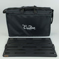 Creation Music Company Aero Series 24x16 Pedalboard Matte Black with Soft Case