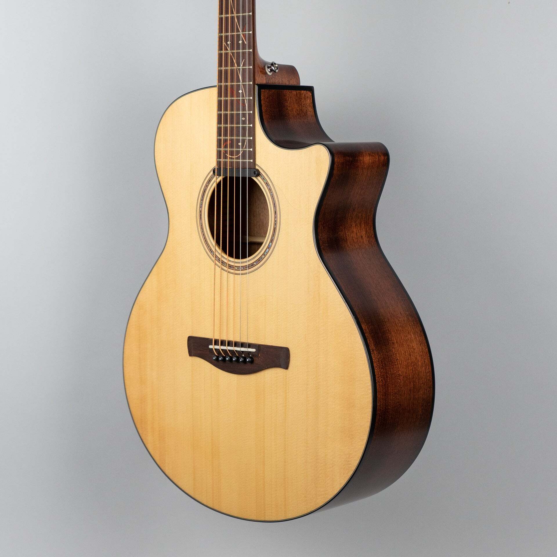 Ibanez AE275BT-LGS Baritone Acoustic/Electric Guitar in Natural Low Gloss