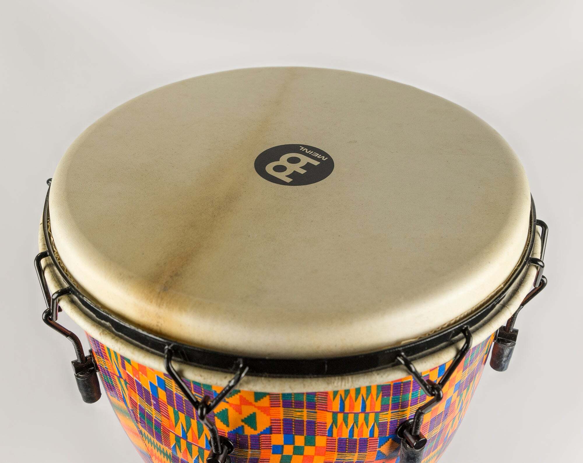 Meinl Mechanical Tuned Travel Series Djembe 14", Kenyan Quilt
