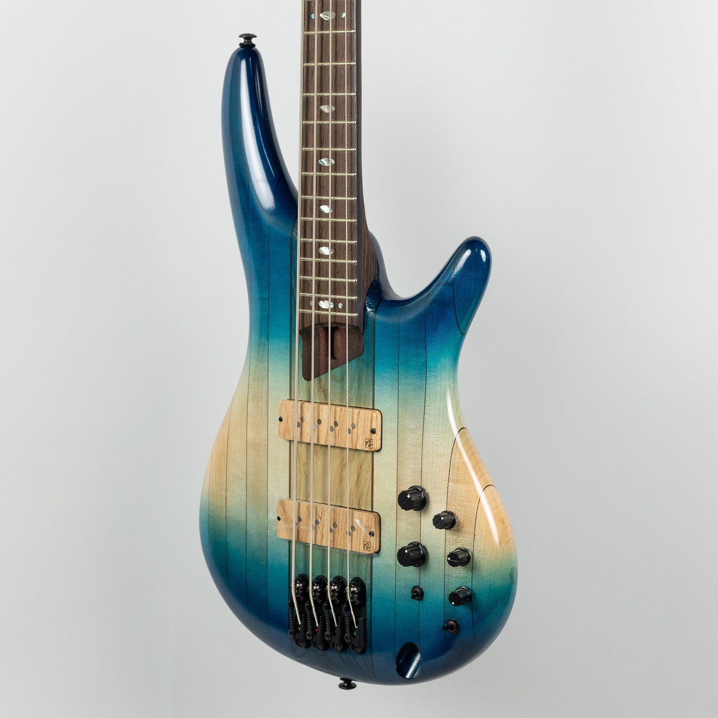 Ibanez SR4CMLTD-CIL SR Premium 4-String Bass in Caribbean Islet Low Gloss