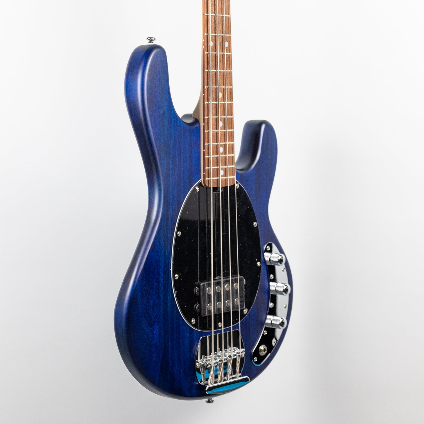 Sterling StingRay Ray4 Bass in Trans Blue Satin