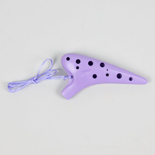 Songbird / Focalink Brio Plastic 12-Hole Soprano C Ocarina in Purple
