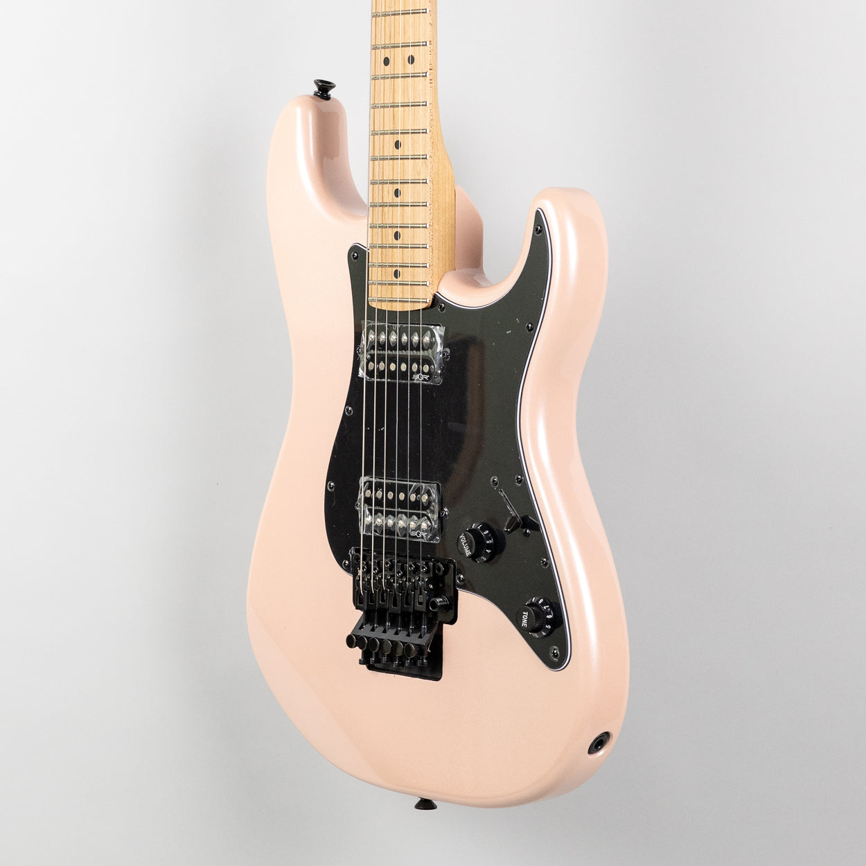 Squier Contemporary Stratocaster HH FR in Shell Pink Pearl