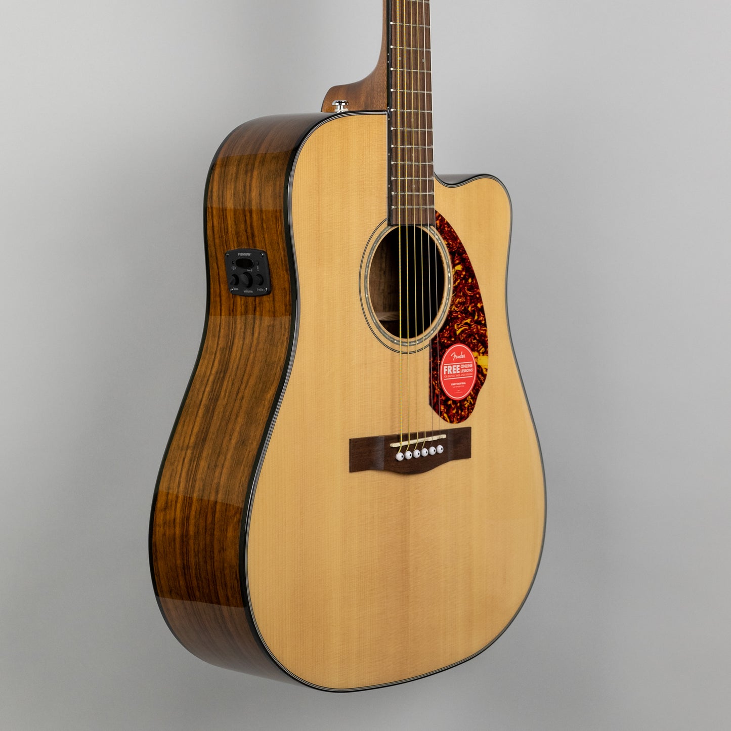 Fender CD-140SCE Dreadnought Acoustic/Electric Guitar, Natural