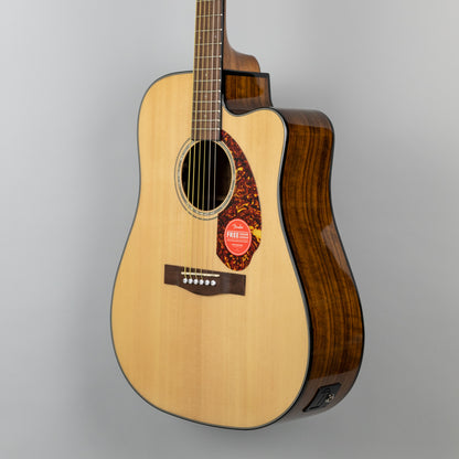 Fender CD-140SCE Dreadnought Acoustic/Electric Guitar, Natural