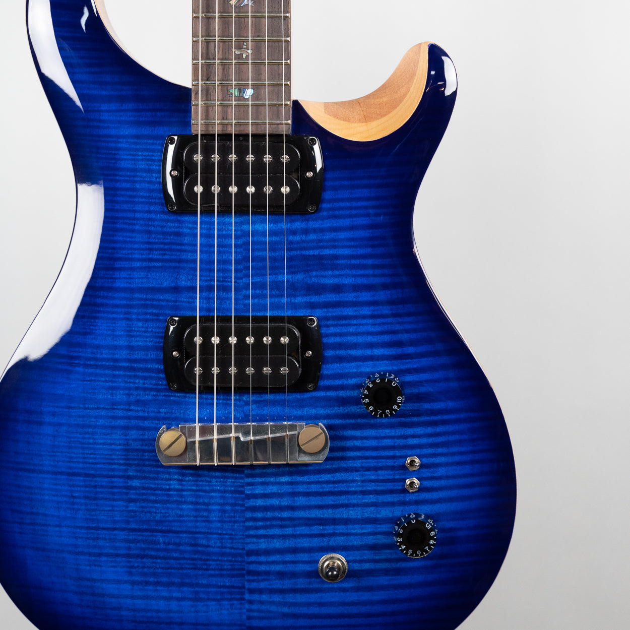 Paul Reed Smith SE Paul's Guitar in Faded Blue Burst (CTIE44686)