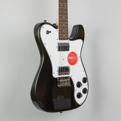 Squier Affinity Series Telecaster Deluxe in Charcoal Frost Metallic