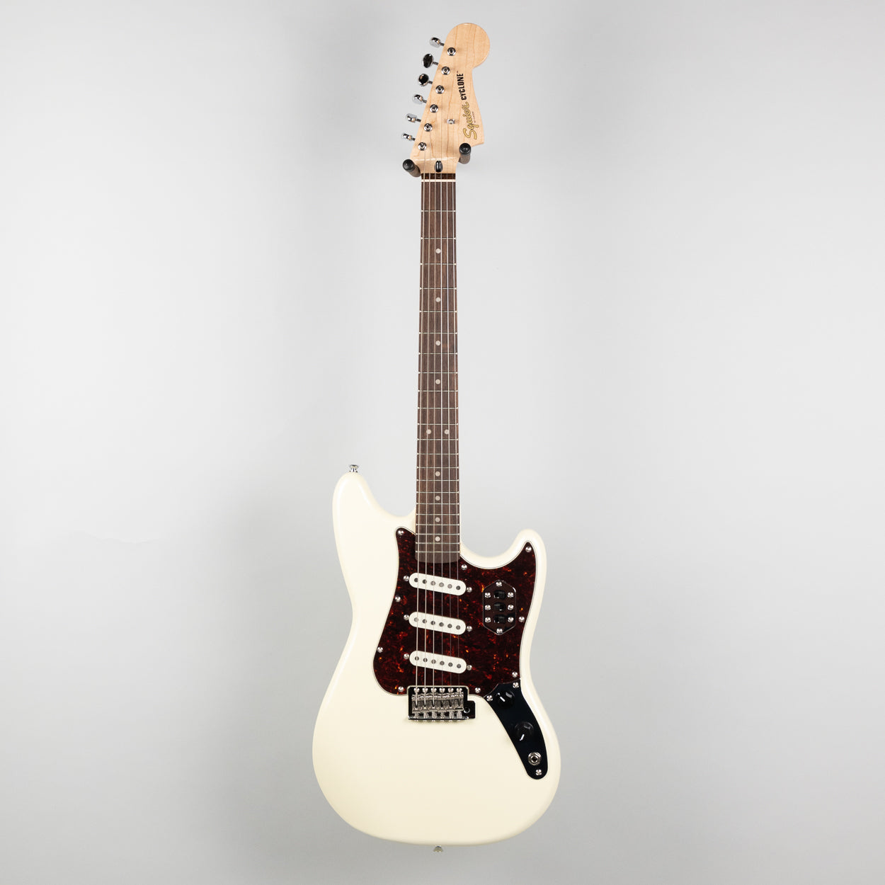 Squier Paranormal Cyclone in Pearl White