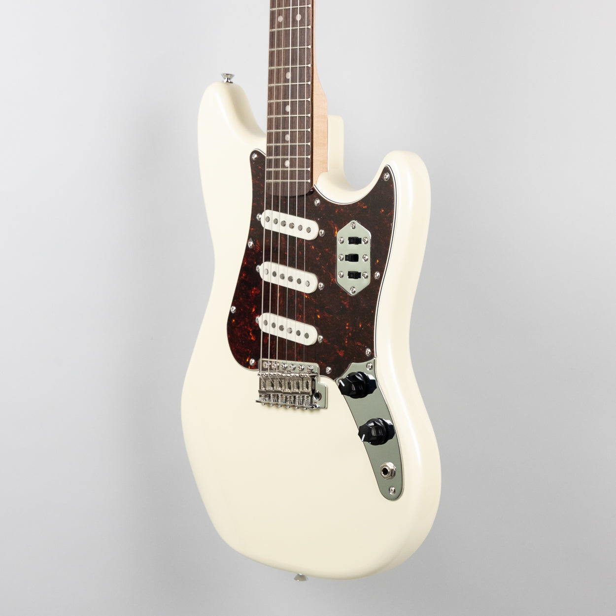 Squier Paranormal Cyclone in Pearl White