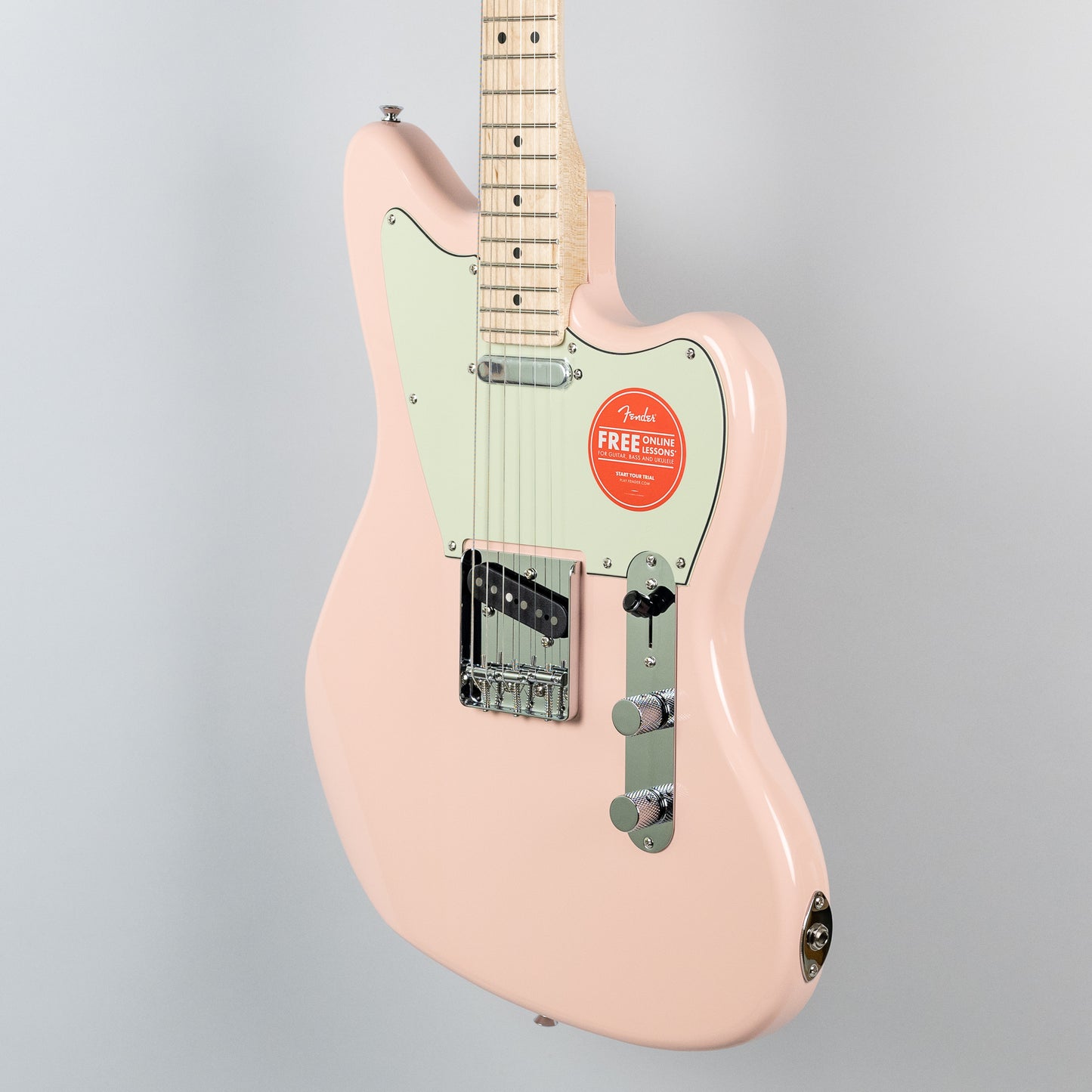 Squier Paranormal Offset Telecaster in Shell Pink