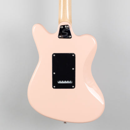 Squier Paranormal Super-Sonic in Shell Pink