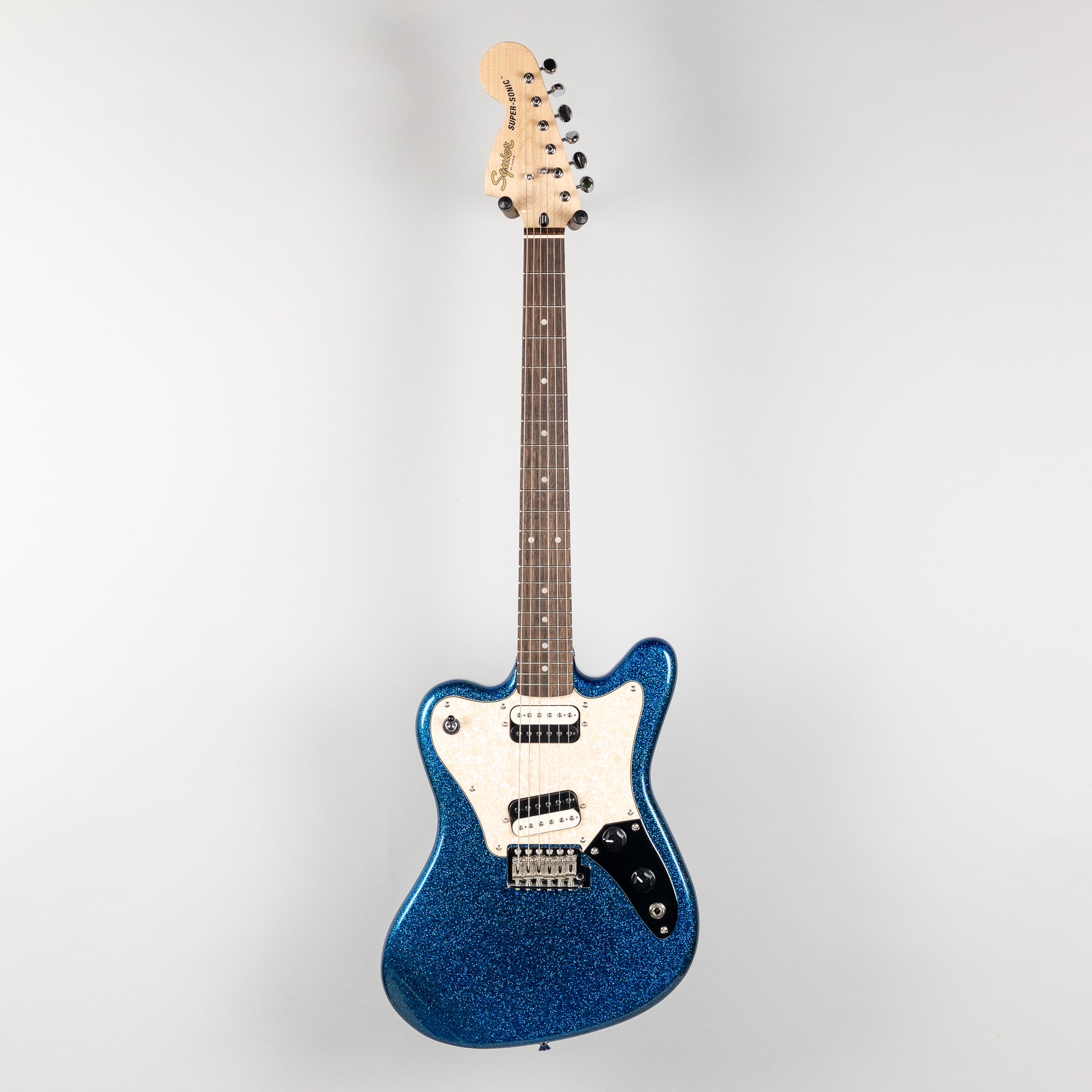 Squier Paranormal Super-Sonic in Blue Sparkle