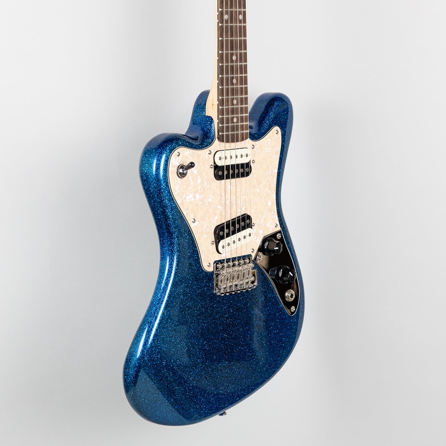 Squier Paranormal Super-Sonic in Blue Sparkle