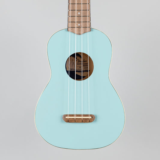 Fender Venice Soprano Ukulele in Daphne Blue