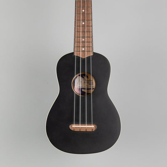 Fender Venice Soprano Ukulele, Black