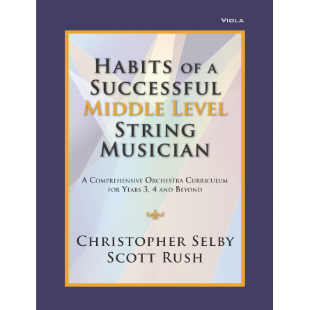 Habits of a Successful Middle Level String Musician Viola Book