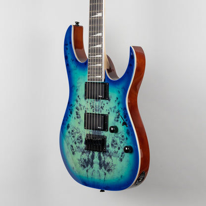 Ibanez GRGR221PA-AQB Electric Guitar in Aqua Burst