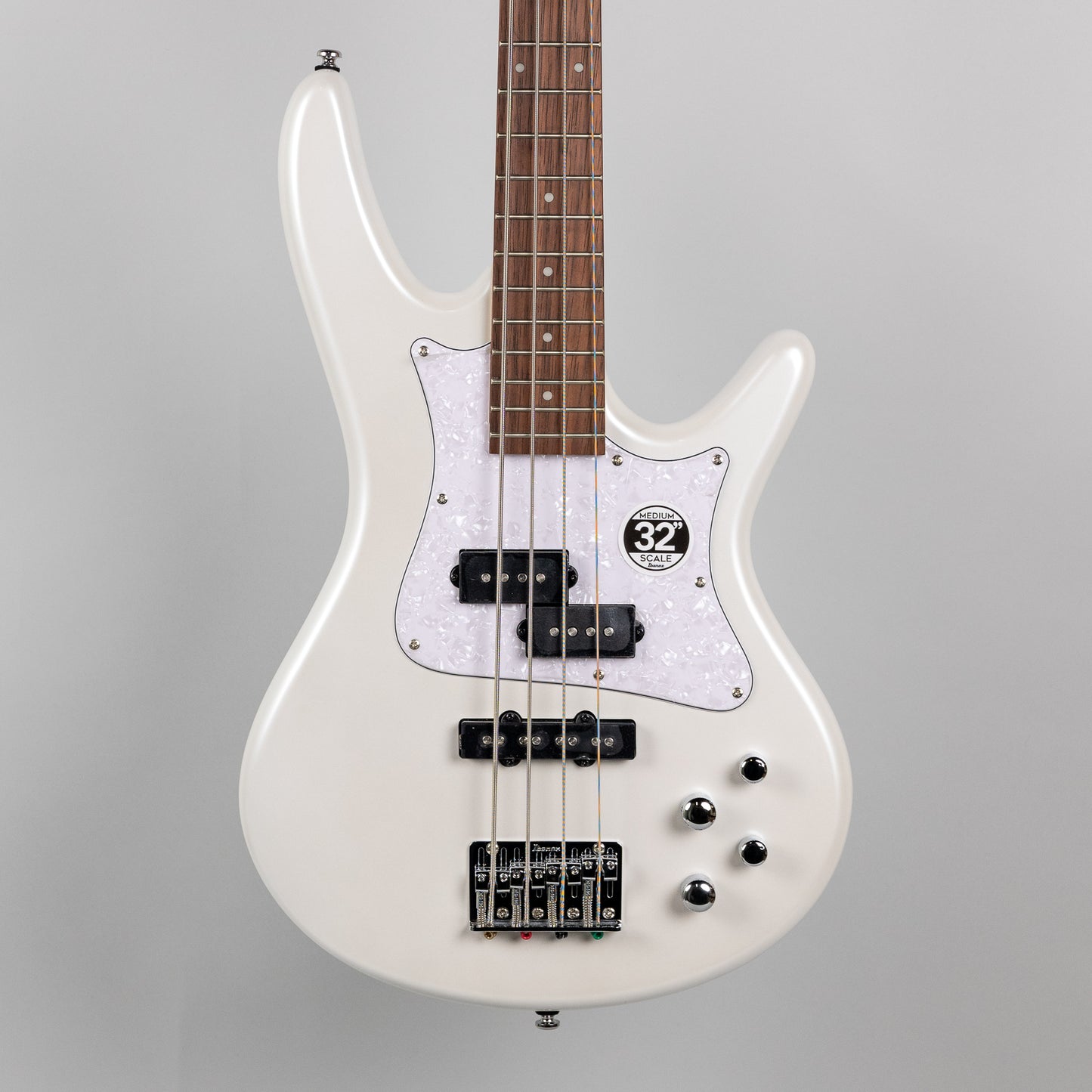 Ibanez SRMD200D-PW SR Mezzo 32" Medium Scale Bass in Pearl White