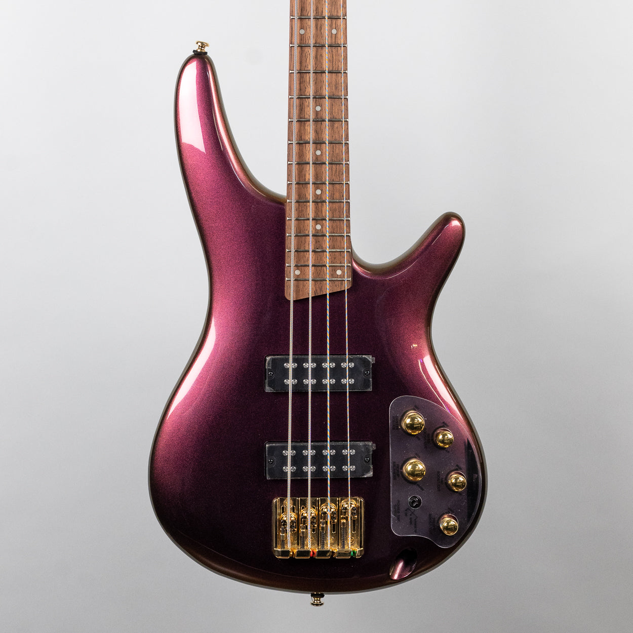Ibanez SR300EDX 4-String Bass in Rose Gold Chameleon