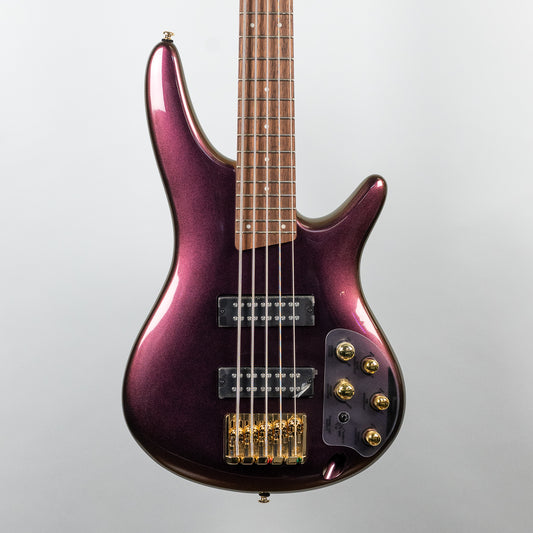 Ibanez SR305EDX 5-String Bass in Rose Gold Chameleon