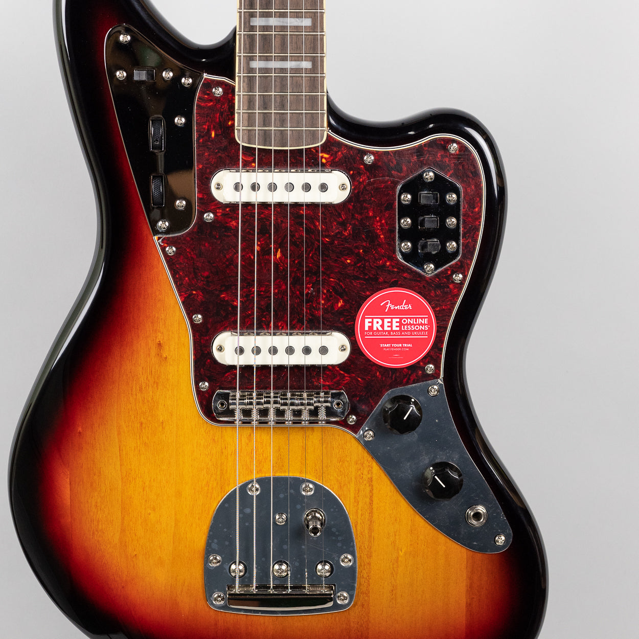 Squier Classic Vibe '70s Jaguar in 3-Color Sunburst