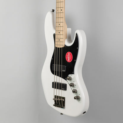 Squier Contemporary Active Jazz Bass HH in Flat White