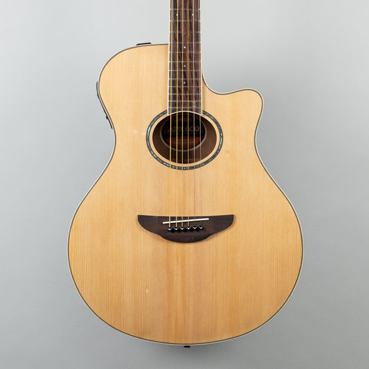 Yamaha APX600 Thinline Acoustic/Electric Guitar, Natural