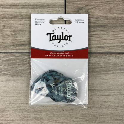 Taylor Premium 351 Thermex Ultra Picks, Abalone, 6-Pack, 1.5 mm