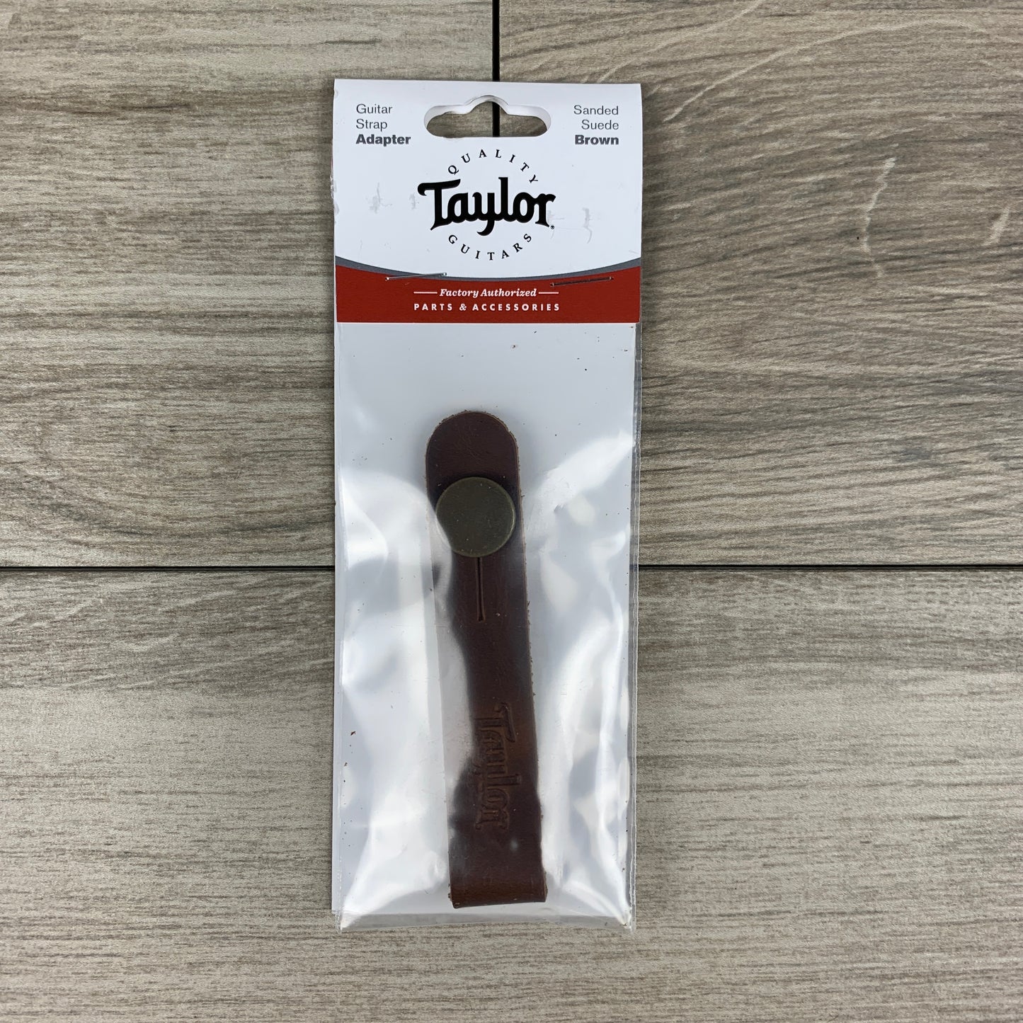 Taylor Guitar Strap Adapter, Brown