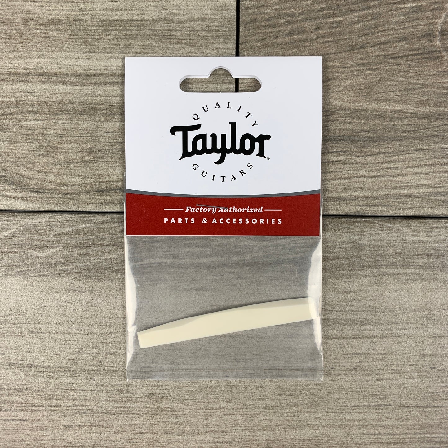 Taylor 6-String Acoustic Guitar Saddle, Wave-Compensated, Bone