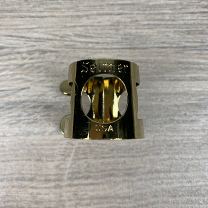 Selmer Eb Alto Saxophone Ligature, Gold Lacquer Finish