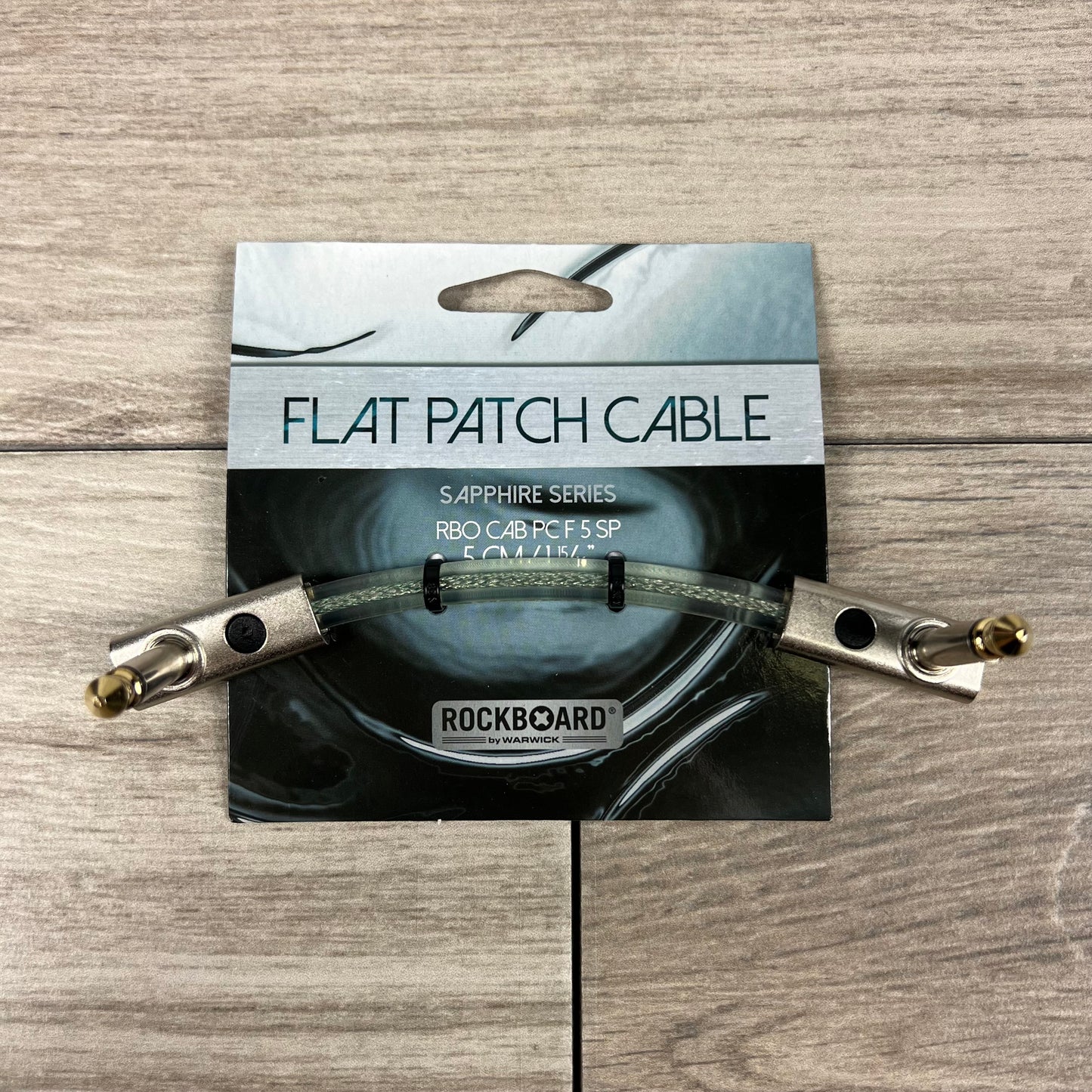 RockBoard Sapphire Series Flat Patch Cable, 5cm / 1-31/32"