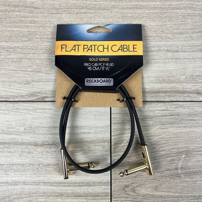 RockBoard Gold Series Flat Patch Cable, 45cm / 17-23/32"