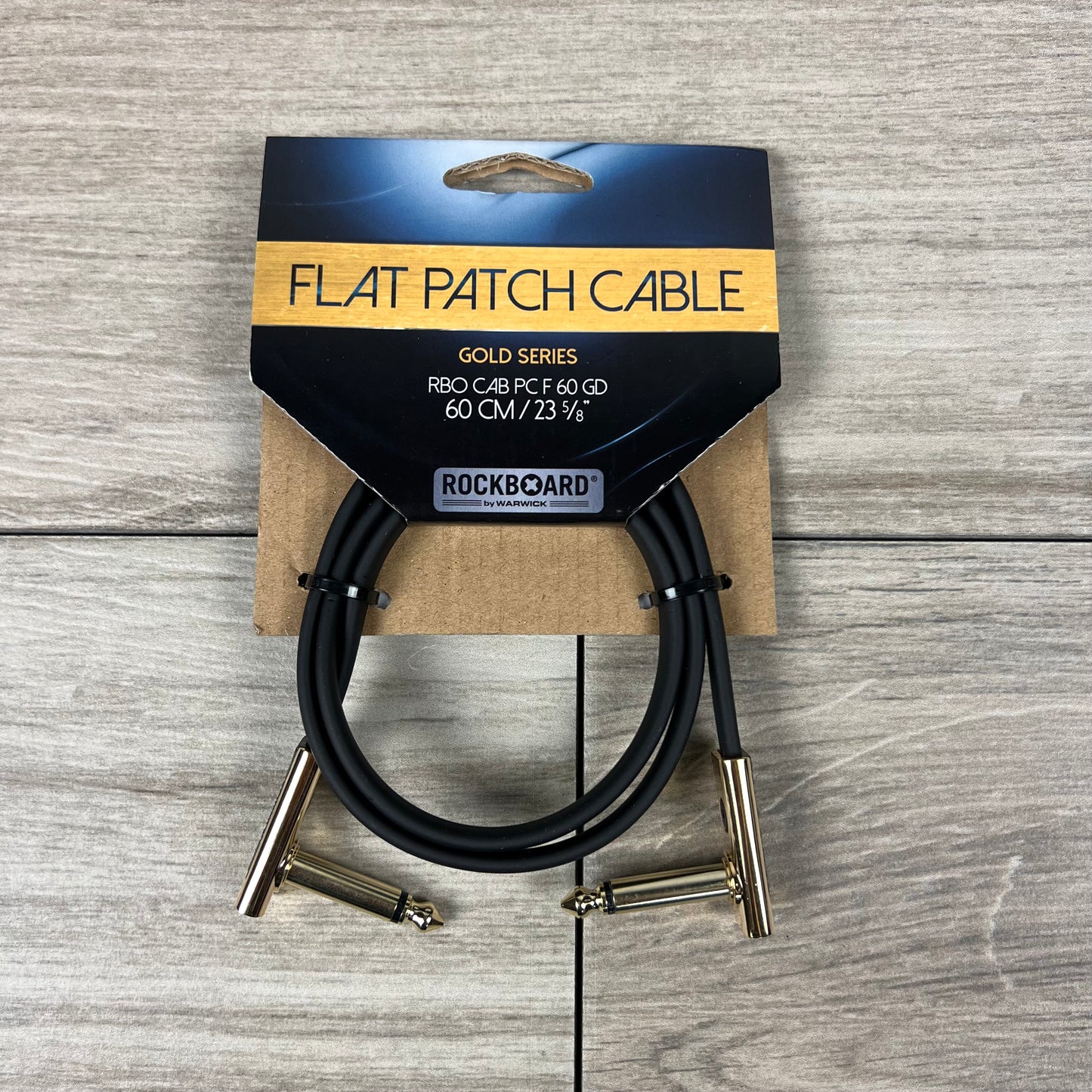 RockBoard Gold Series Flat Patch Cable, 60cm / 23-5/8"