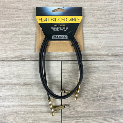 RockBoard Gold Series Flat Patch Cable, 100cm / 39-3/8"