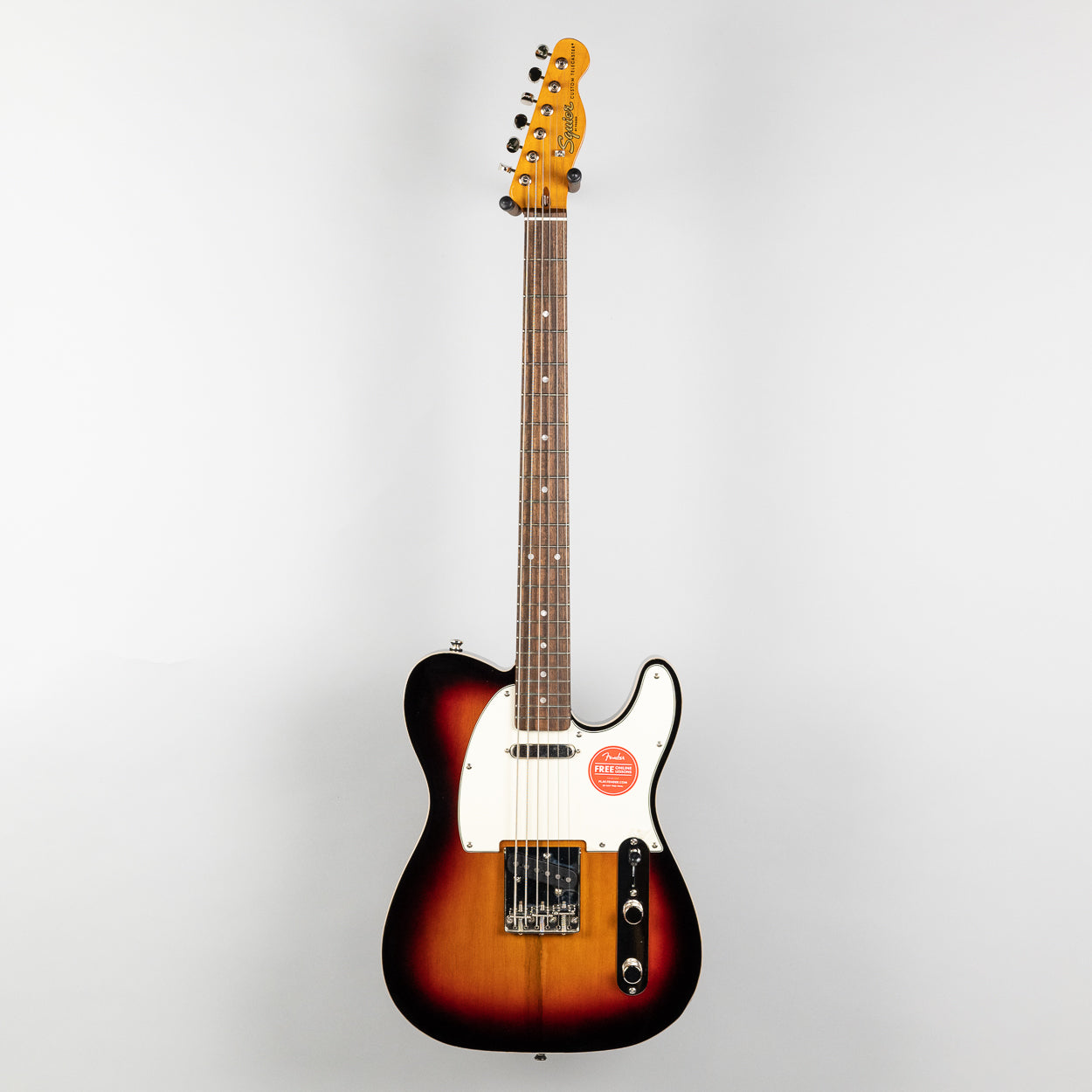 Squier Classic Vibe Baritone Custom Telecaster in 3-Color Sunburst