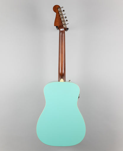 Fender Malibu Player Acoustic/Electric Guitar in Aqua Splash