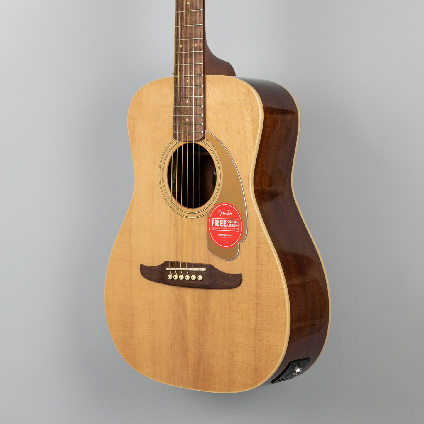 Fender Malibu Player Acoustic/Electric Guitar, Natural