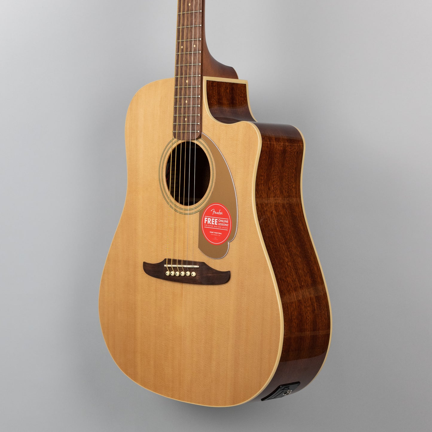 Fender Redondo Player Acoustic/Electric Guitar, Natural