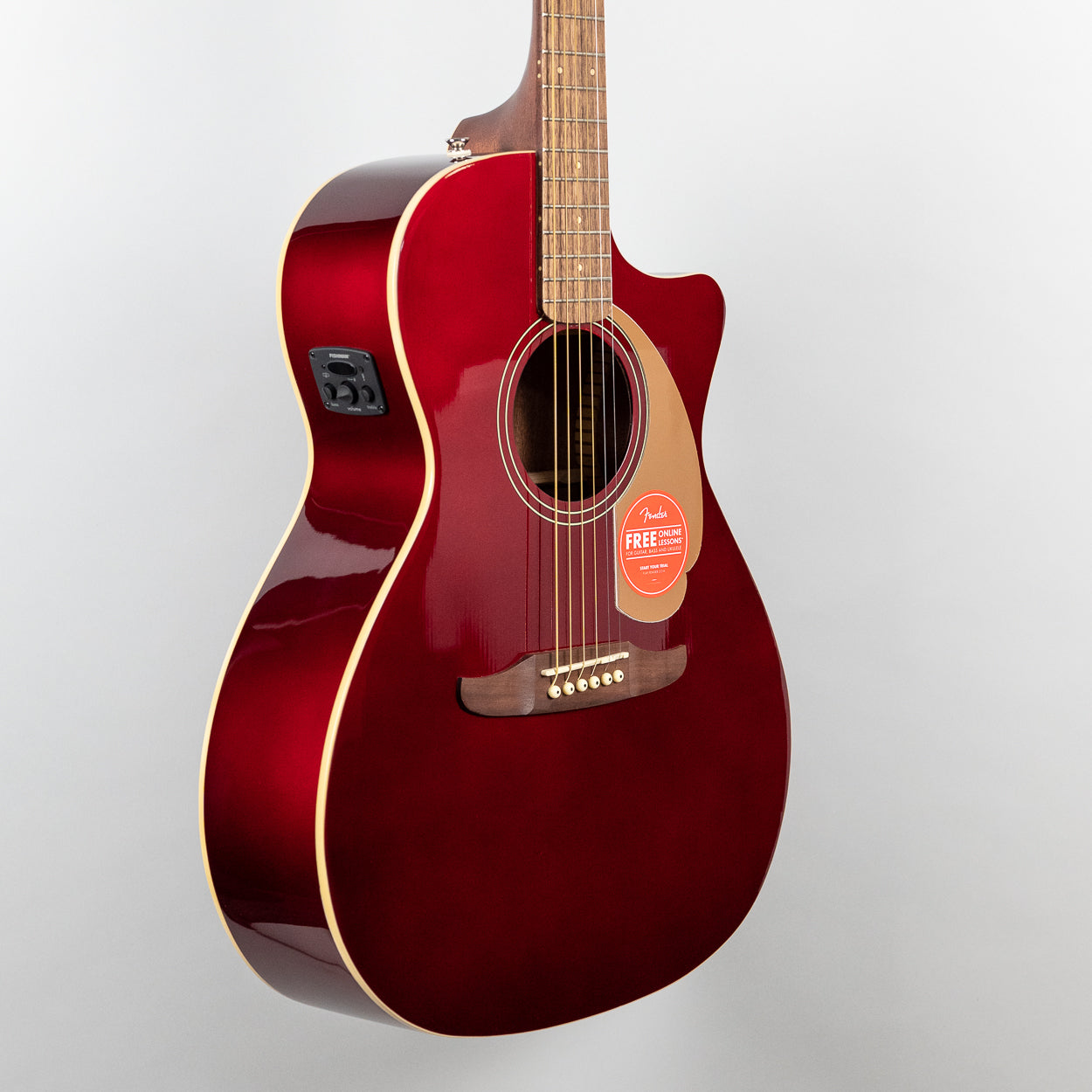 Fender in Candy Apple Red – Carlton Music Center