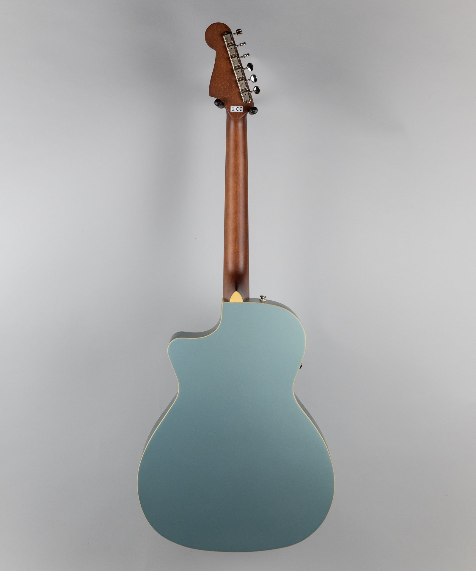 Fender Newporter Player Acoustic/Electric Guitar in Ice Blue Satin