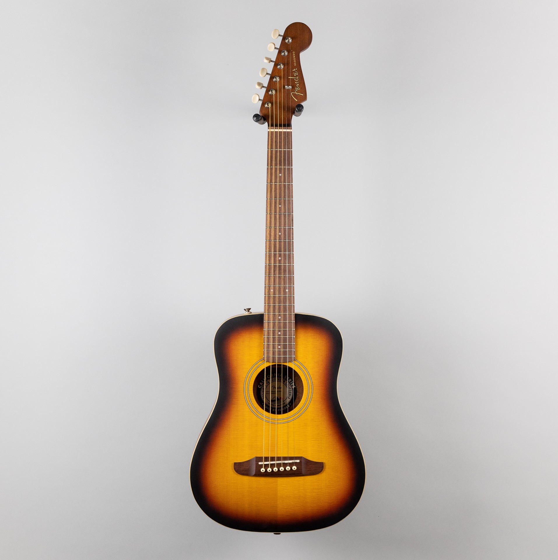 Fender Redondo Mini Acoustic Guitar in Sunburst – Carlton Music Center