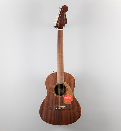 Fender Sonoran Mini Acoustic Guitar, Natural Mahogany