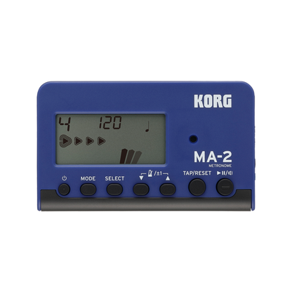 Korg MA-2 Metronome, Blue & Black