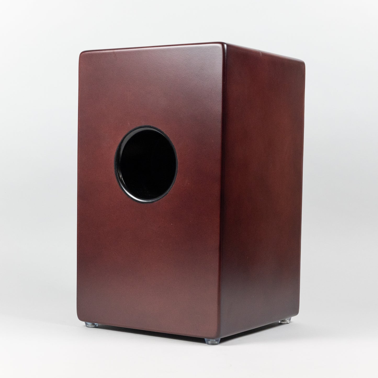 Meinl Backbeat Bass Cajon, Natural Luaun Frontplate and Wine Red Sides and Back