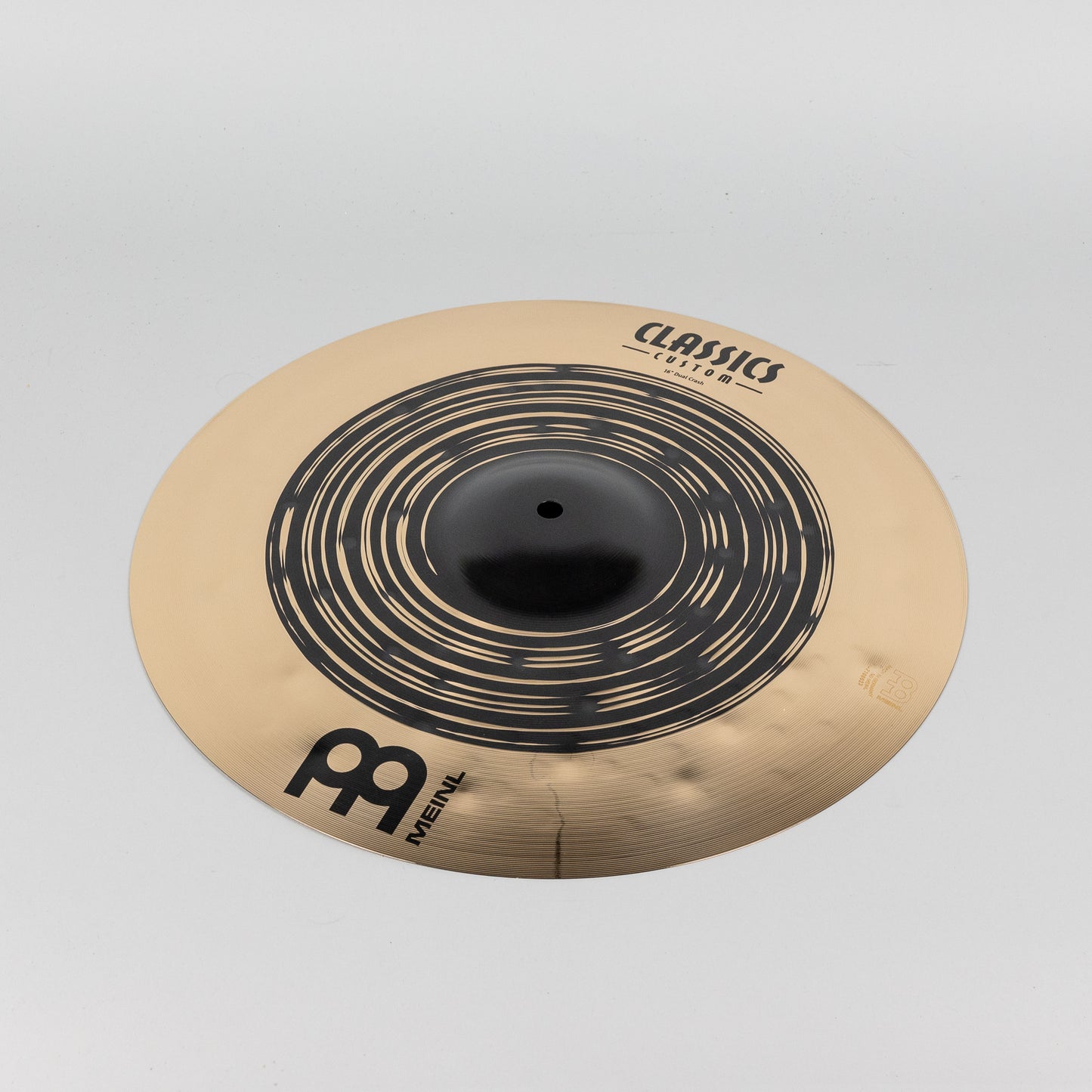 Meinl 16" Classics Custom Dual Crash Cymbal