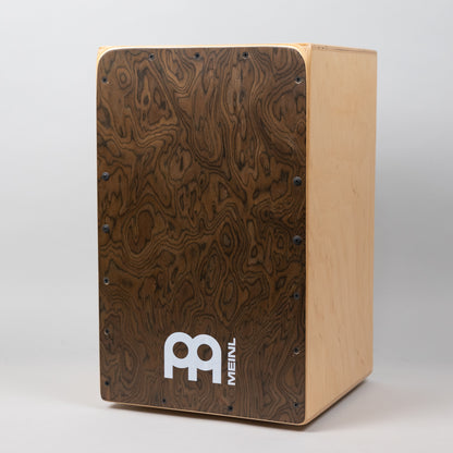 Meinl SC100BW Snarecraft Series Snare Cajon, Burl Wood